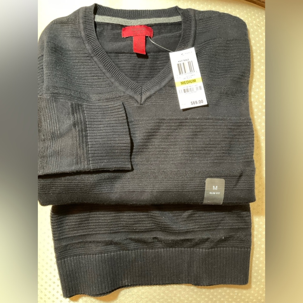 Alfani Slim Fit Men's Black Sweater